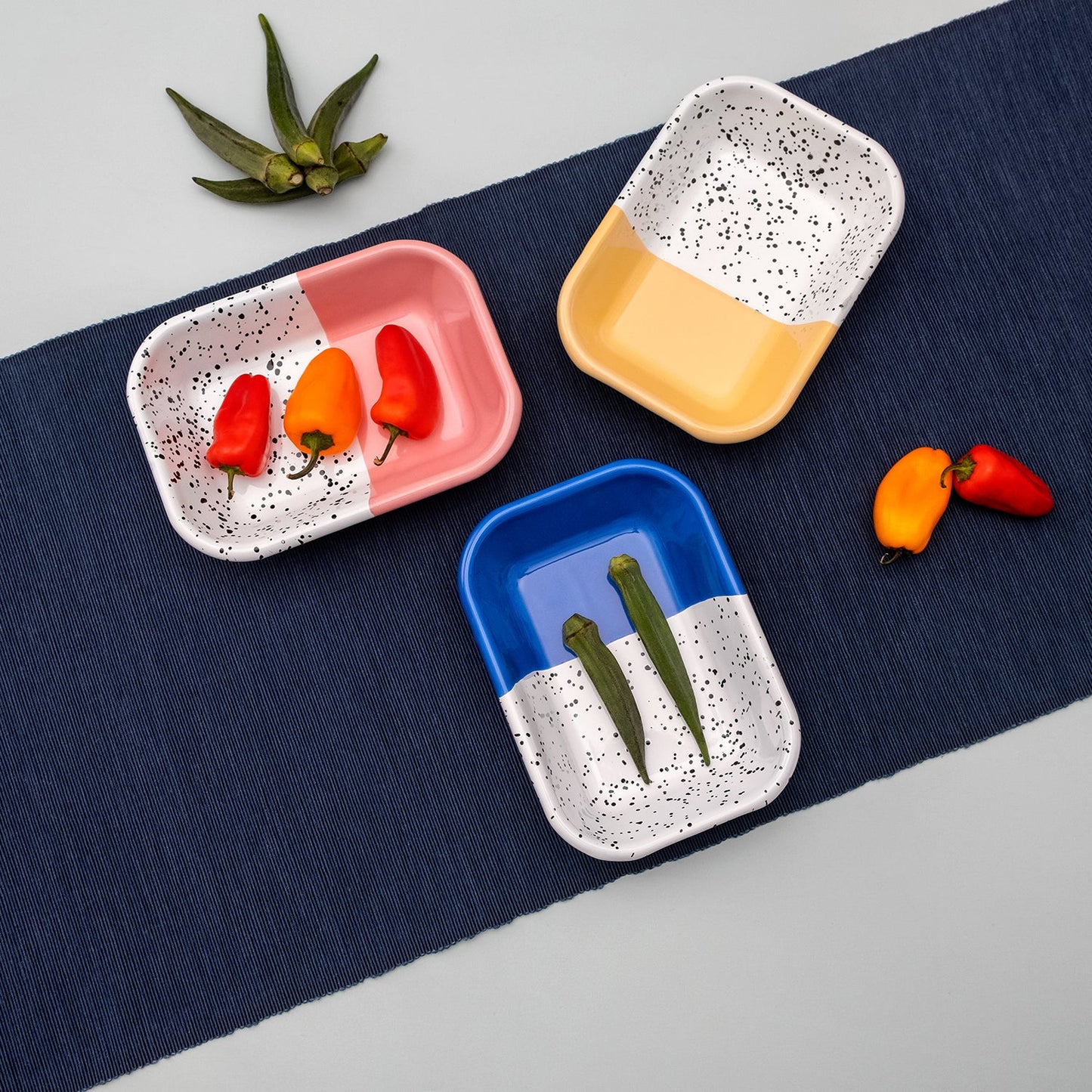 Mind-Pop Mezze Rectangle Plate