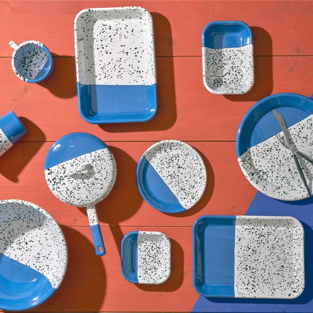 Kapka Mind-Pop Mezze Rectangle Plate - Darling Spring