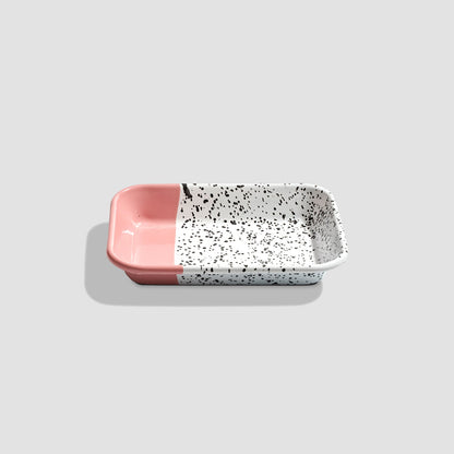 Kapka Mind-Pop Enamel Mezze Plate - Darling Spring