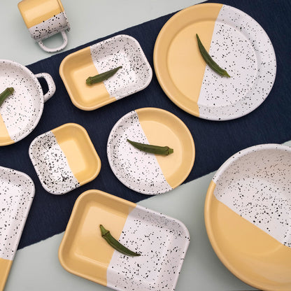 Kapka Mind-Pop Mezze Square Plate - Darling Spring