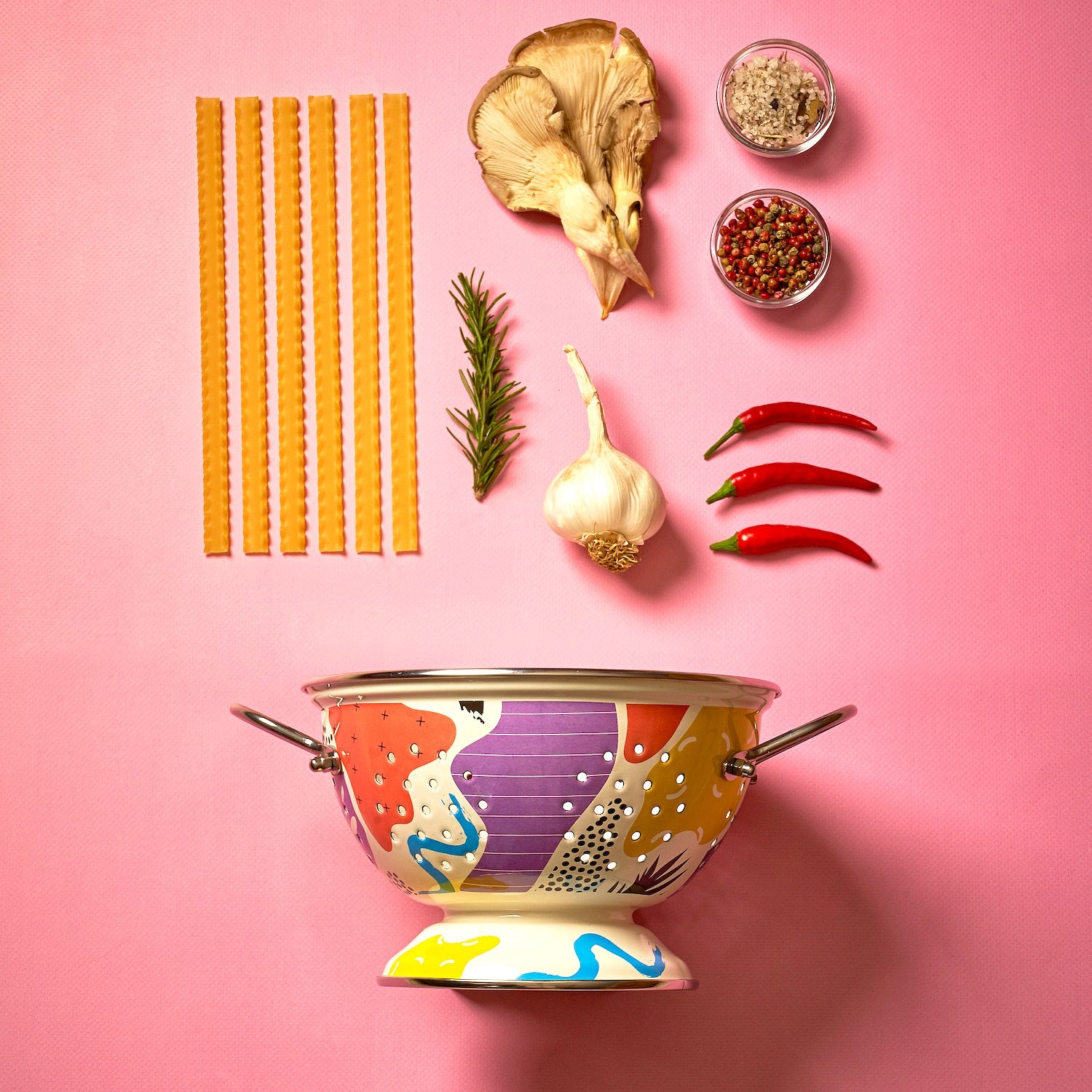 Kapka Flashback Small Enamel Colander - Darling Spring