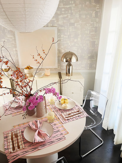 Xela Light Pink Jaspe Placemat