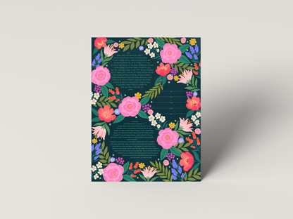 Blooms Ketubah