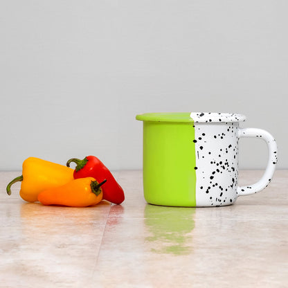 Kapka Mind-Pop Enamel Mug - Darling Spring