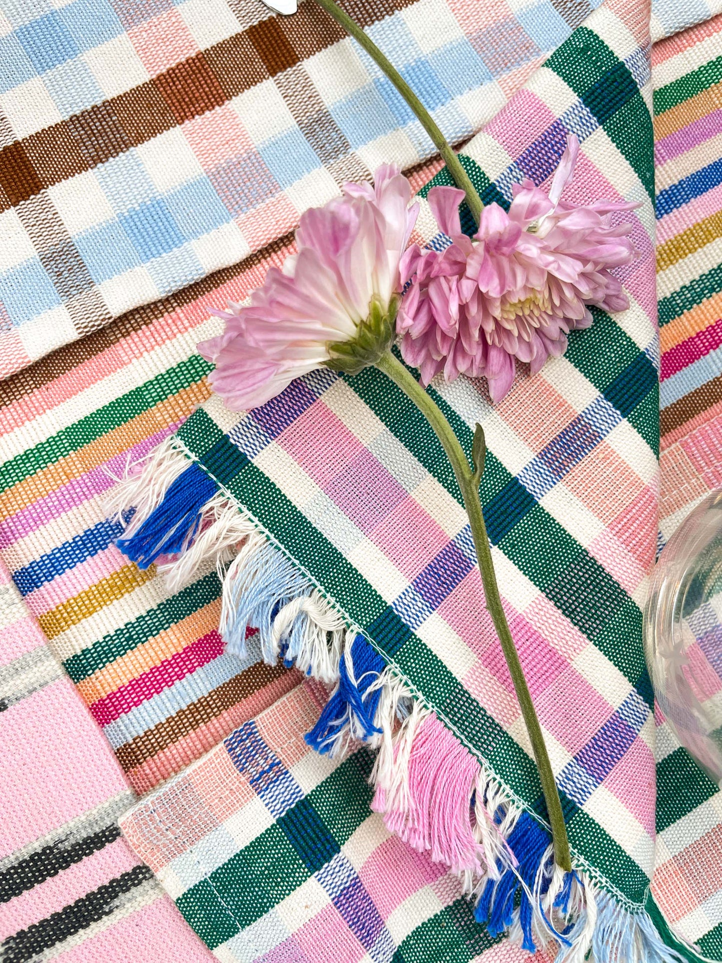 Lola Plaid Party Napkin