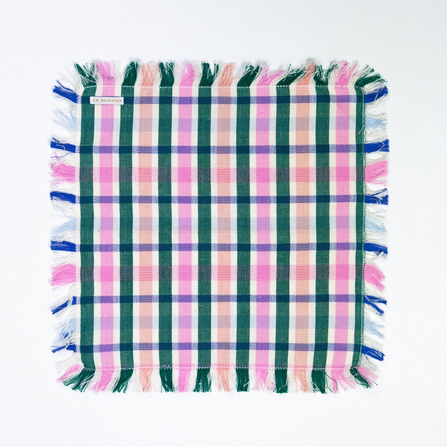 Lola Plaid Party Napkin
