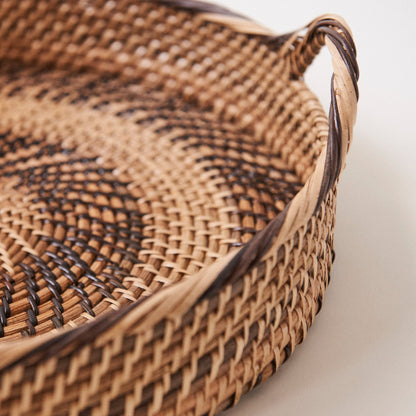 Cuenca Rattan Serving Tray
