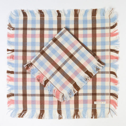 Louisa Plaid Party Napkins