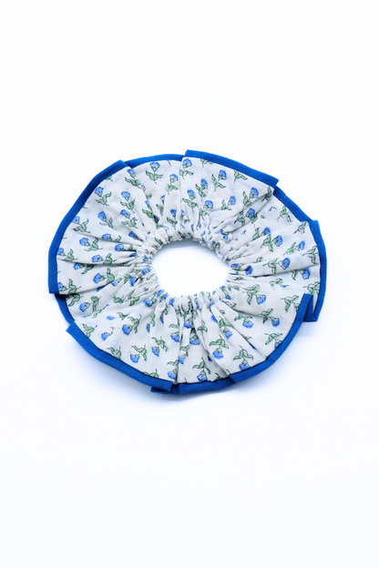 Maine Block Print Scrunchie Set