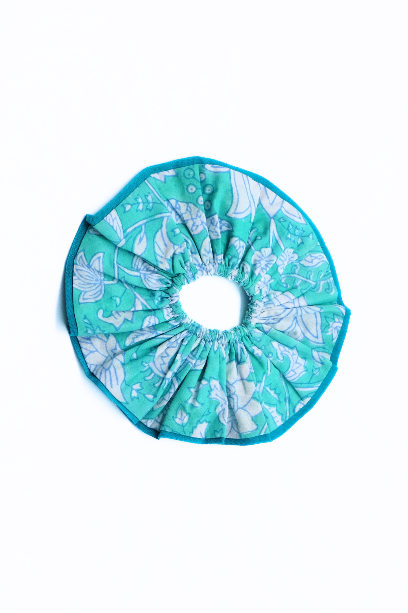 Maine Block Print Scrunchie Set