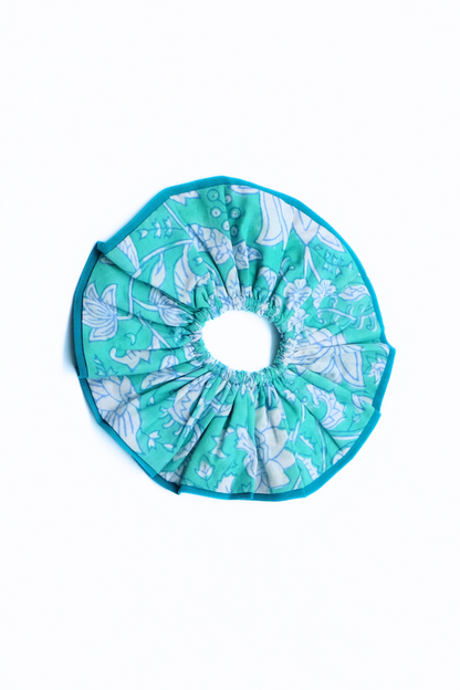 Maine Block Print Scrunchie Set