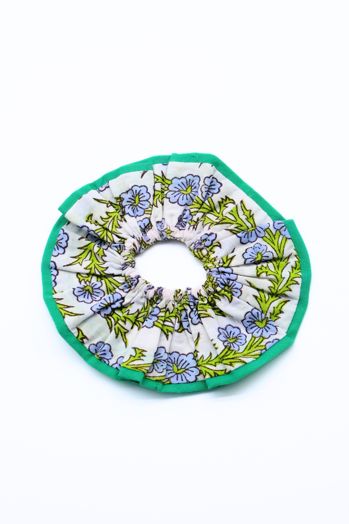 Maine Block Print Scrunchie Set
