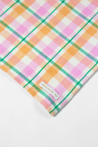 Marguerite Plaid Runner
