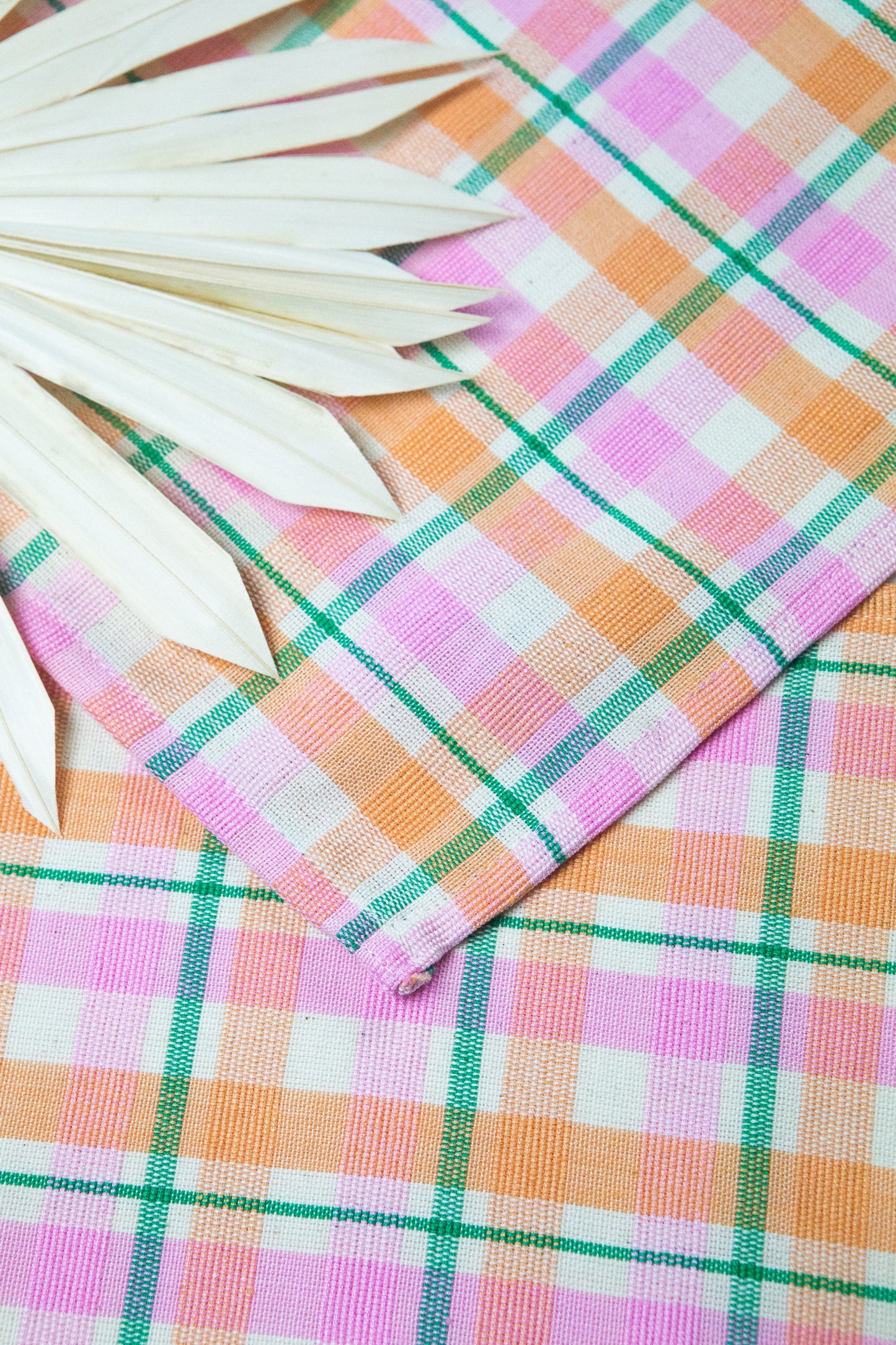 Marguerite Plaid Placemat