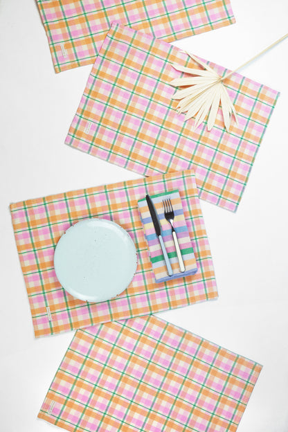 Marguerite Plaid Placemat