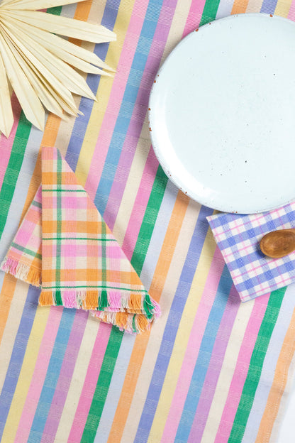 Marguerite Plaid Party Napkins