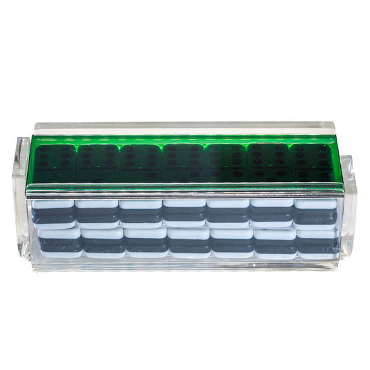 "El Tigre" Domino Set - Green