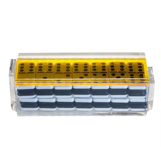 "El Tigre" Domino Set - Yellow