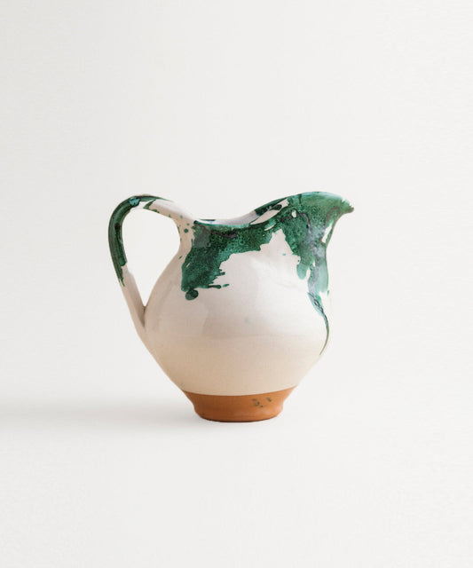 Pitcher - Il Buco Vita / Color~Green Splatterware