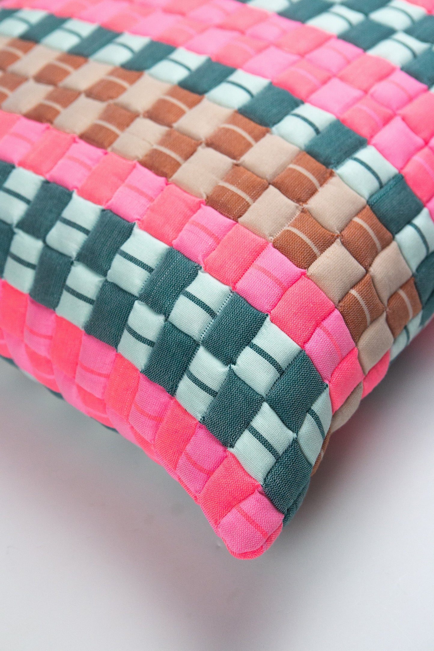 Backordered: Sujani Quilted Pillow — Multi