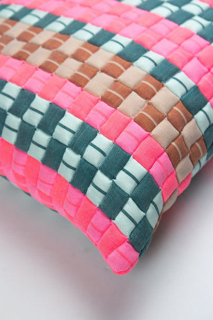 Backordered: Sujani Quilted Pillow — Multi