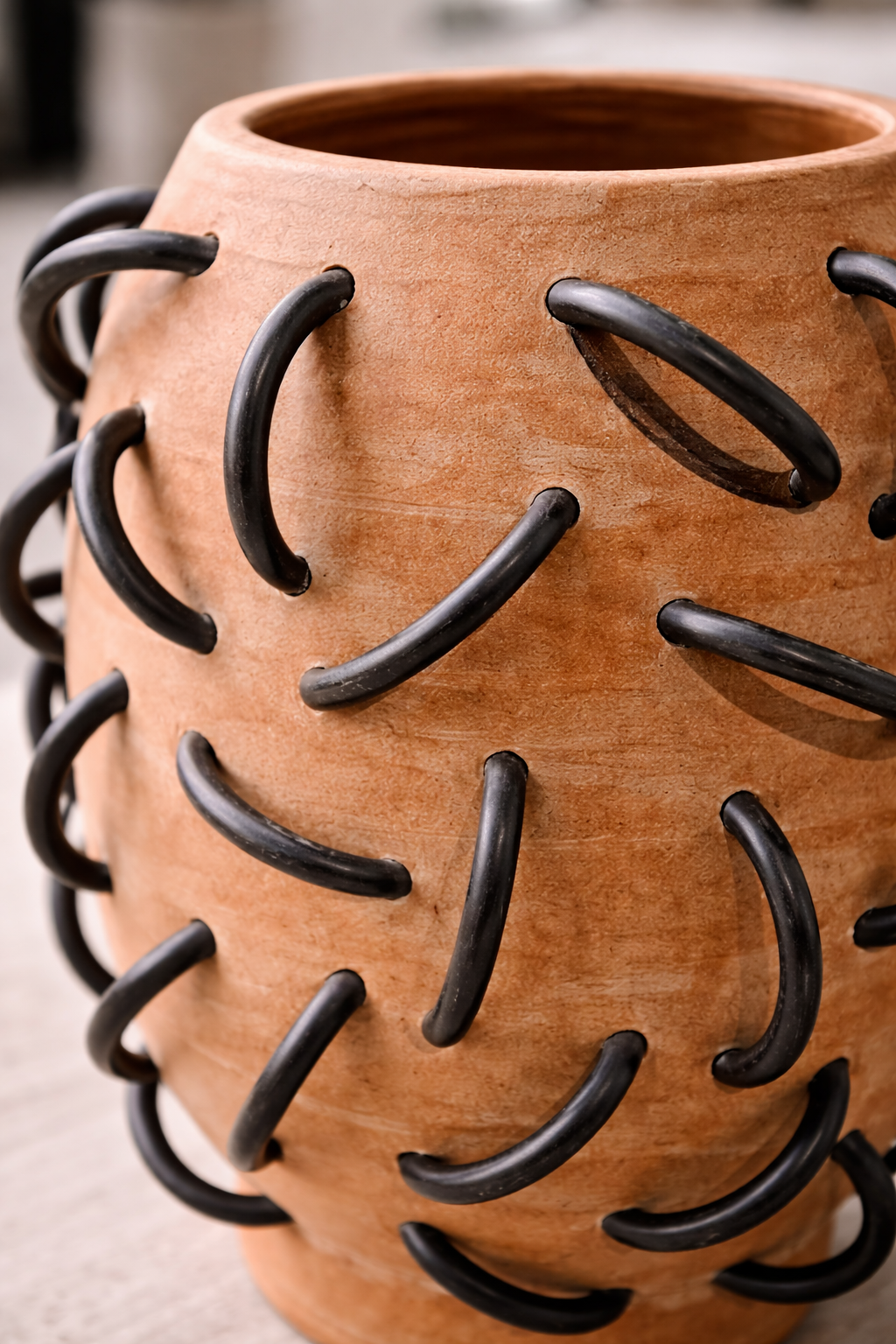 Nada Terracota Vessel by Diego Olivero Studio