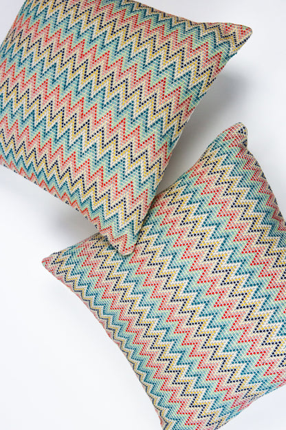 Nahuala Zig Zag Pillow - 16"x16"