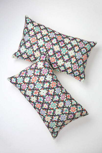 Nahuala II Pillow - Mint