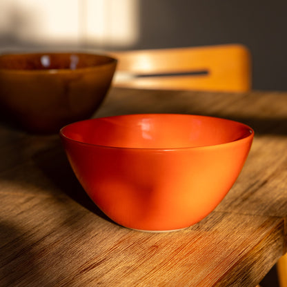 Noodle Bowl in Persimmon