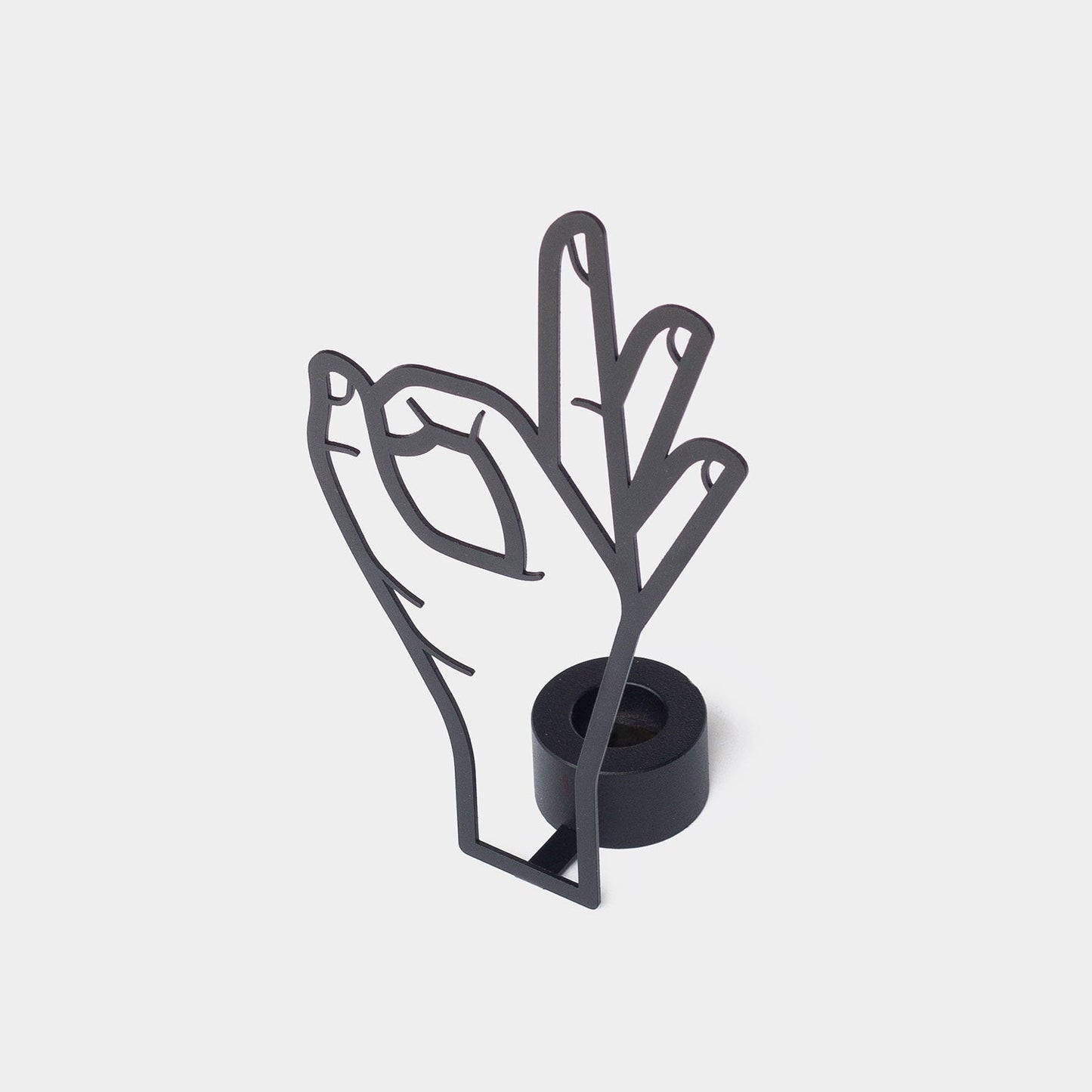 CandleHand Taper Candle Holder - OK