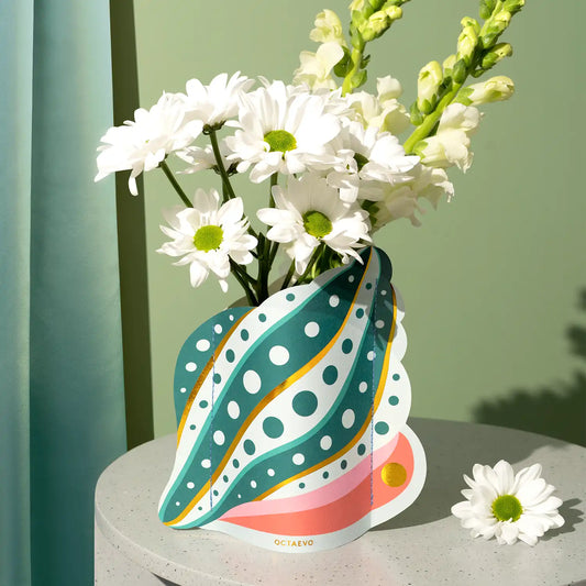 Octaevo Mini Paper Vase Shell