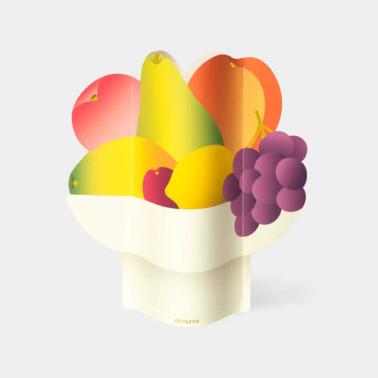 Octaevo Paper Vase Fruit Bowl