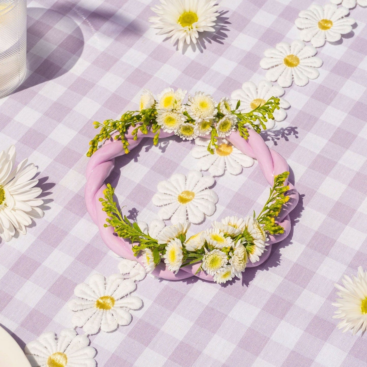 OCTAEVO Sicilia Ceramic Trivet - Lilac