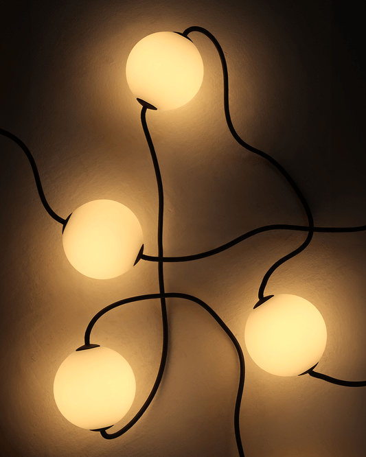 Orb Plug-in String Lights