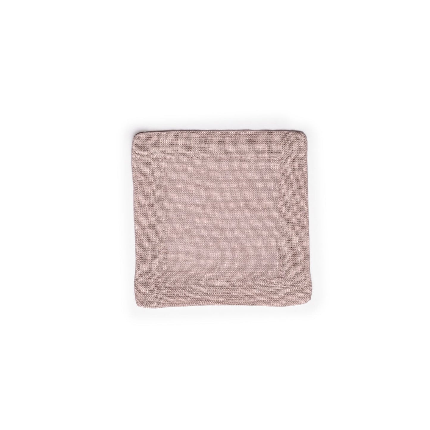 Organic Linen Cocktail Napkin Set of 2