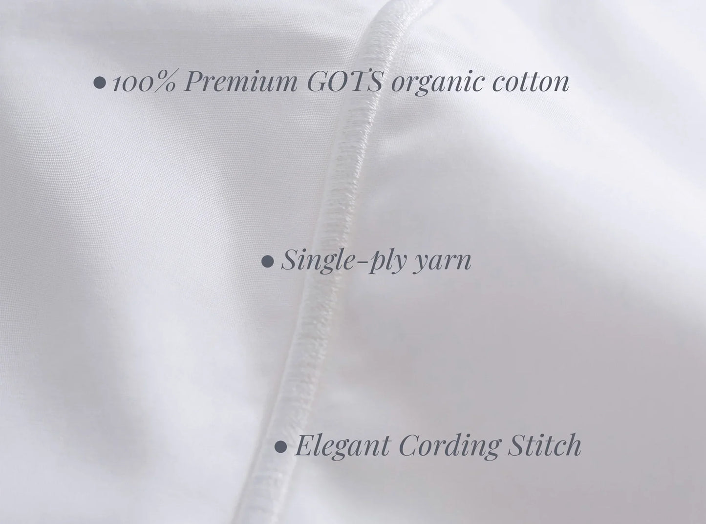 Heirloom Organic Percale Sheet Set