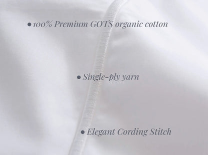 Heirloom Organic Percale Sheet Set