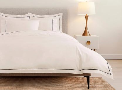 Heirloom Organic Percale Duvet Cover