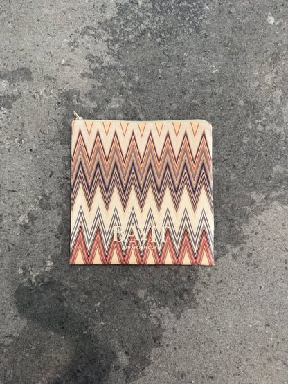 Chevron Zippered Afikoman Bag