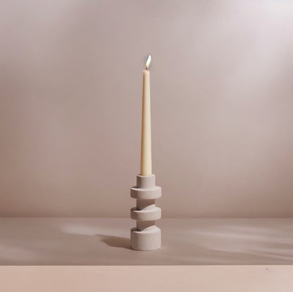 Sandstone Candle Holders