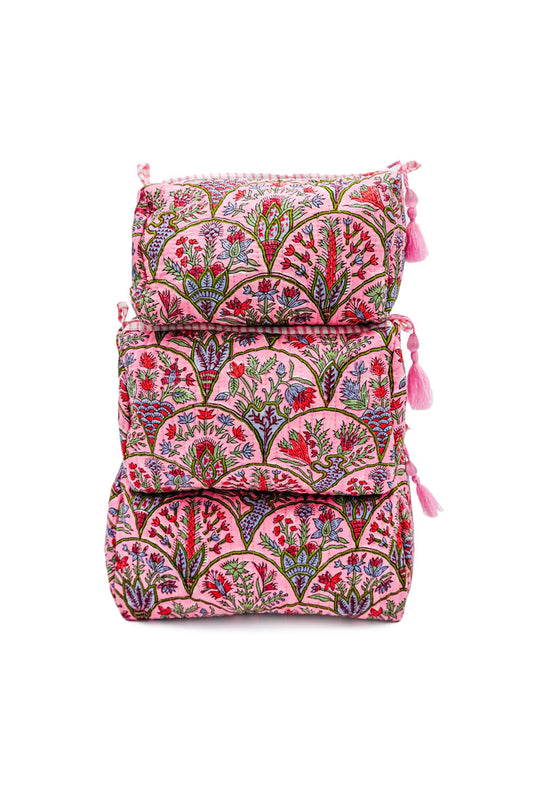 Pink Arch Toiletry Bag