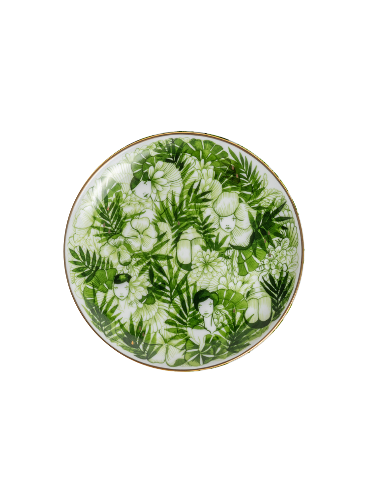 Voragine Salad Dessert Plate