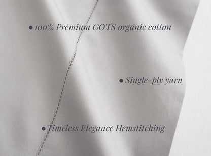 Heritage Organic Sateen Sheet Set