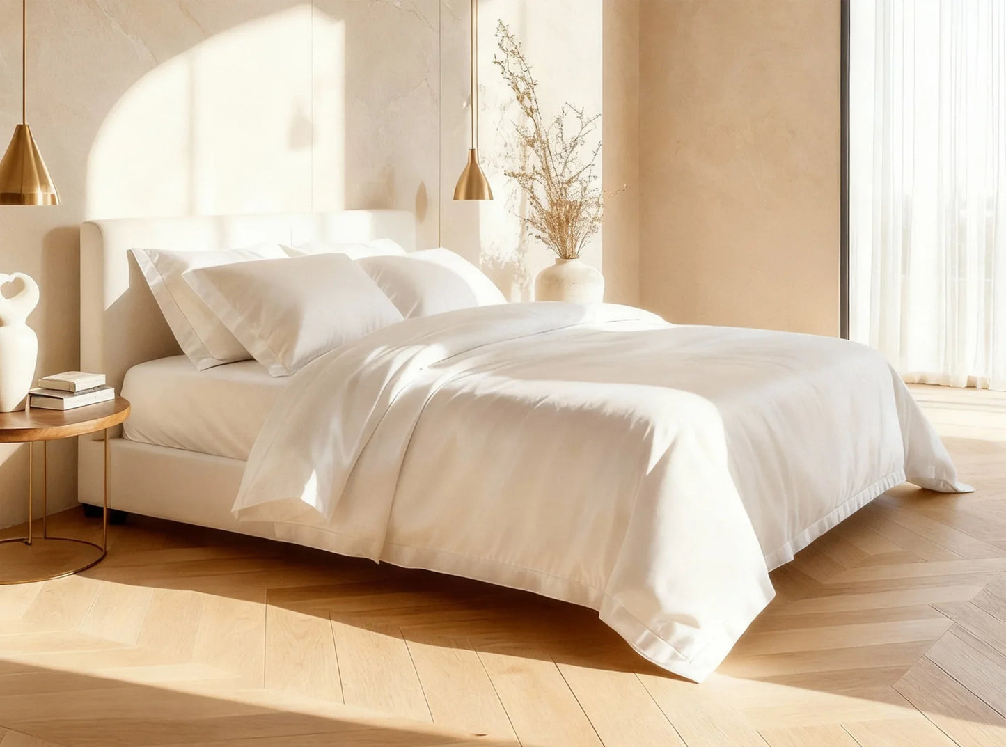 Heritage Organic Sateen Duvet Cover