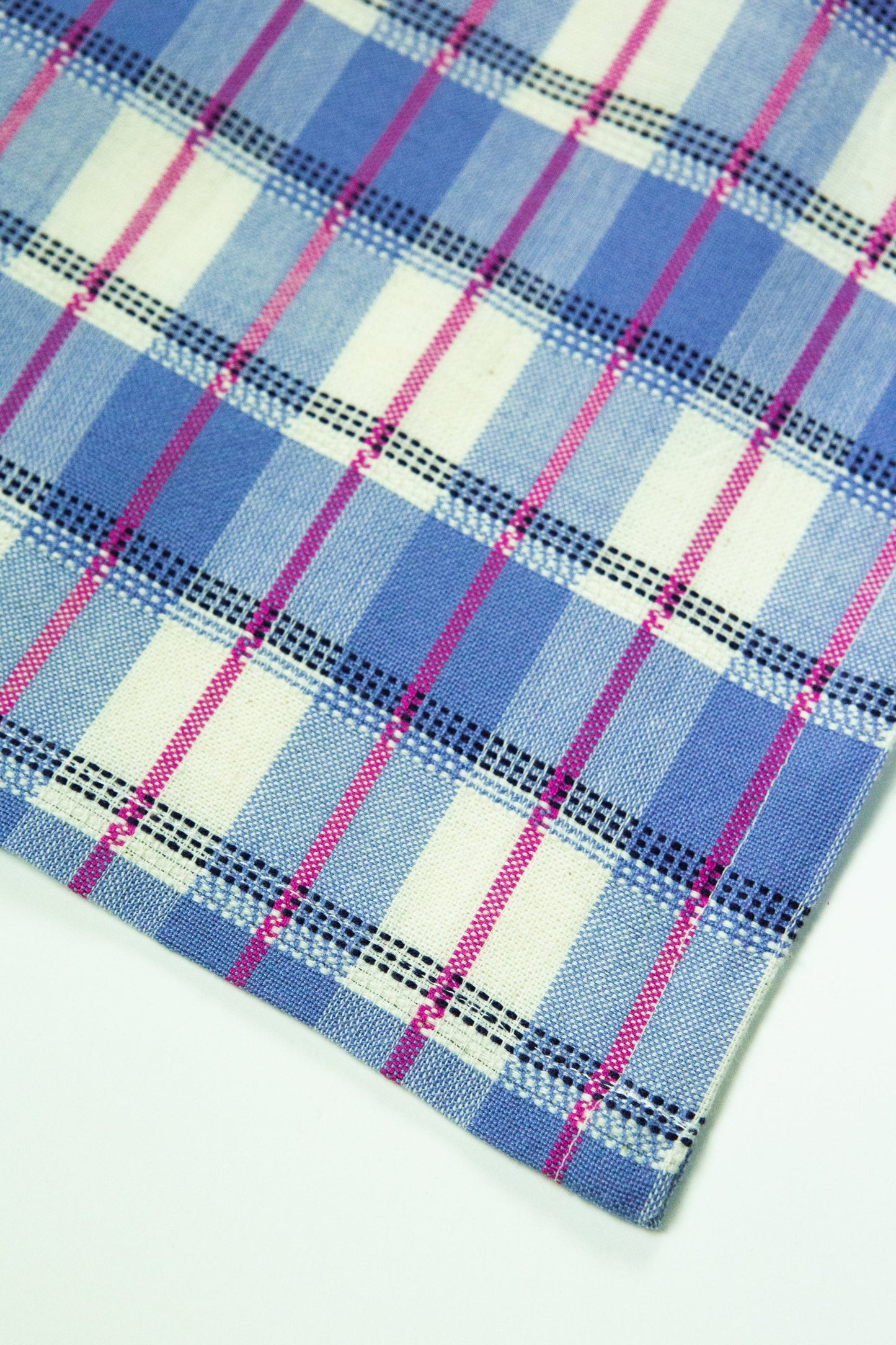 San Andres Gingham Blue & White Napkins