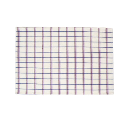 San Lucas Plaid White & Lilac Placemat