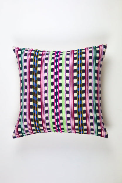 Santiago Atitlan Pink and Lime Pillow