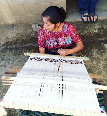 Nahuala II Pillow - Classic Yellow 12"x20"