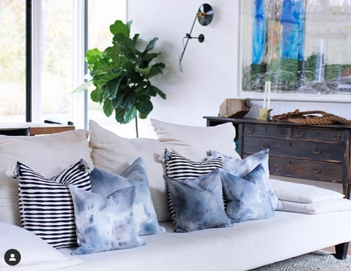 Antigua - Dark Teal Blue 20"x20"