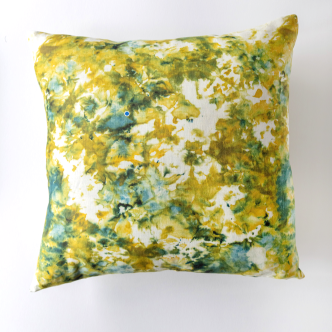Green Marble Pillow
